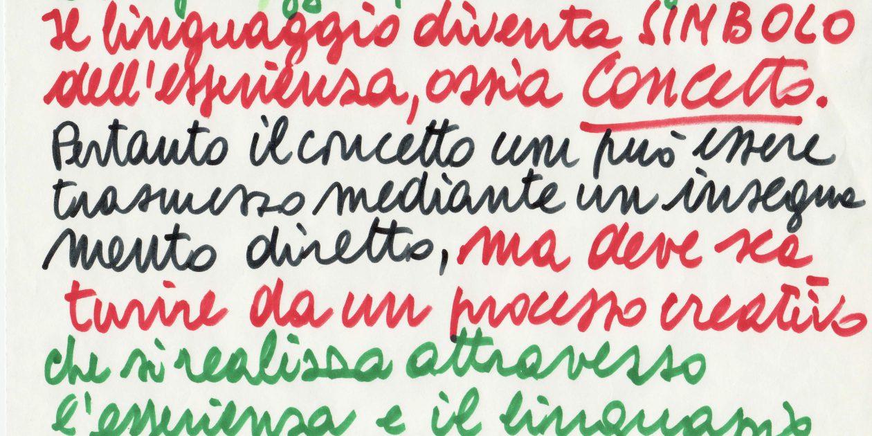 Didattica E Pensiero Pedagogico Centro Alberto Manzi